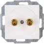 HEINRICH KOPP Bananenbuchse 4mm Weiß Unterputz 16A 30V AC/DC 951629004