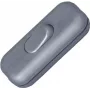 HEINRICH KOPP Kabelzwischenschalter mit Zugentlastung, Silber, 1-polig Ein/Aus, 2 A, 250 V 191320086