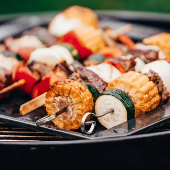 FACKELMANN Grillspieße Silber, 6 Stück (22210)