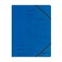 HERLITZ Ecken-Gummizug-Mappe A4 Blau, 5er-Pack 11387180-000