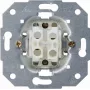 HEINRICH KOPP Rollladenschalter-Einsatz HK05/HK07 Aluminium 250V 10A 504500004