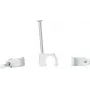 HEINRICH KOPP Kabelclip mit Nagel, Bündel Ø 4-7 mm, Grau, 50 Stück 342604087