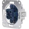 HEINRICH KOPP 507300001 Unterputz-Wechselschalter/Wechselschalter-Einsatz, 250V, 10AX, Aluminium