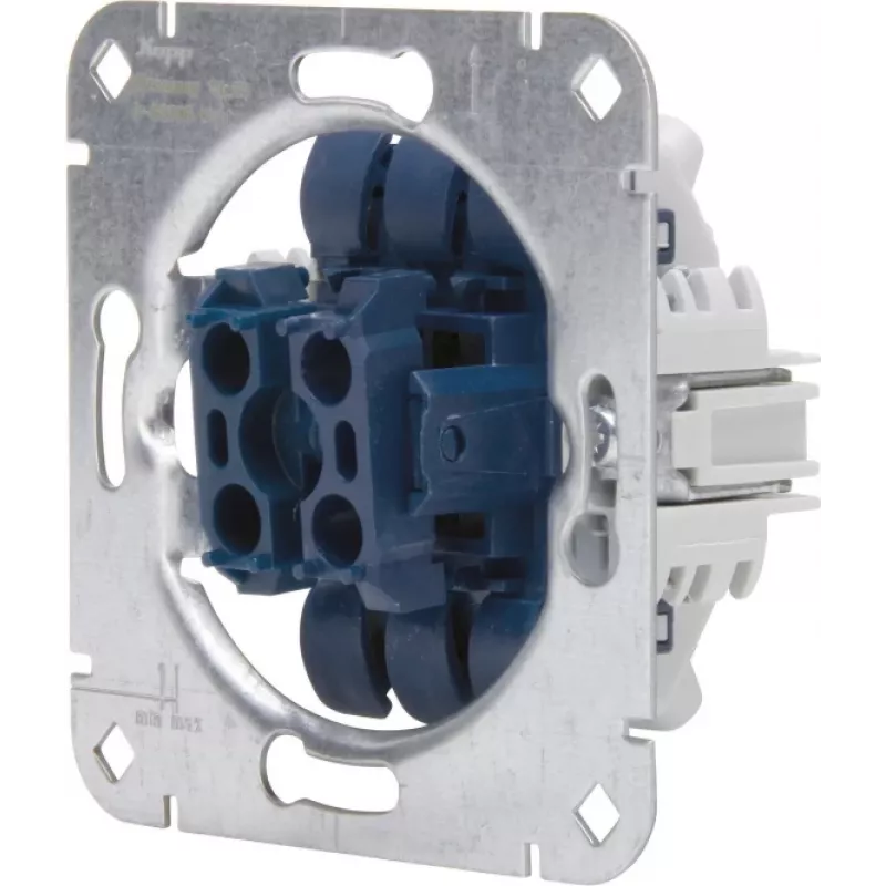 HEINRICH KOPP 507300001 Unterputz-Wechselschalter/Wechselschalter-Einsatz, 250V, 10AX, Aluminium