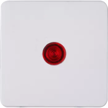 HEINRICH KOPP HK02 Flache Wippabdeckung mit Linse, Rot 331114005