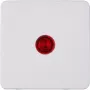 HEINRICH KOPP HK02 Flache Wippabdeckung mit Linse, Rot 331114005