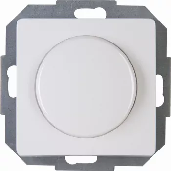 Kopp PARIS 843402085 Druck-Wechselschalter mit LED-Dimmer, arktisweiß