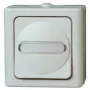 HEINRICH KOPP Universalschalter BLUE ELECTRIC arktis Aufputz Feuchtraum 10A, 250V (560602007)