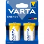 Varta Longlife Power Alkaline D Batterie LR20 1,5V Blisterpackung mit 2 Stück 04120229422