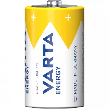 Varta Longlife Power Alkaline D Batterie LR20 1,5V Blisterpackung mit 2 Stück 04120229422