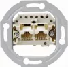 HEINRICH KOPP Aluminium UAE/IAE/ISDN Zentralplatte Einsatz 33369401