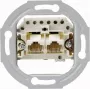 HEINRICH KOPP Aluminium UAE/IAE/ISDN Zentralplatte Einsatz 33369401