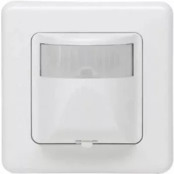 HEINRICH KOPP 808413011 Infrarot-Bewegungsmelder, kabelgebunden, Wandmontage, Weiß, 180° PIR, 12 m Reichweite, IP44