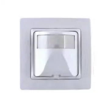 HEINRICH KOPP 808413011 Infrarot-Bewegungsmelder, kabelgebunden, Wandmontage, Weiß, 180° PIR, 12 m Reichweite, IP44