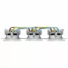 HEINRICH KOPP HK07 KombiQuick 3-fach Unterputz-Steckdose, horizontal, Reinweiß 133329009