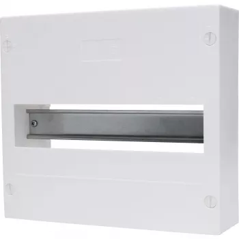 HEINRICH KOPP 344610006 Aufputz-Verteilerschrank, 14 Moduleinheiten, 1 Reihe, Weiß