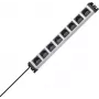 Kopp POWERversal 8-fach Steckdosenleiste mit 1,4 m Kabel, Weiß 226920014