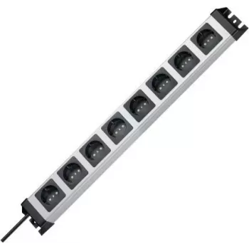 Kopp POWERversal 8-fach Steckdosenleiste mit 1,4 m Kabel, Weiß 226920014