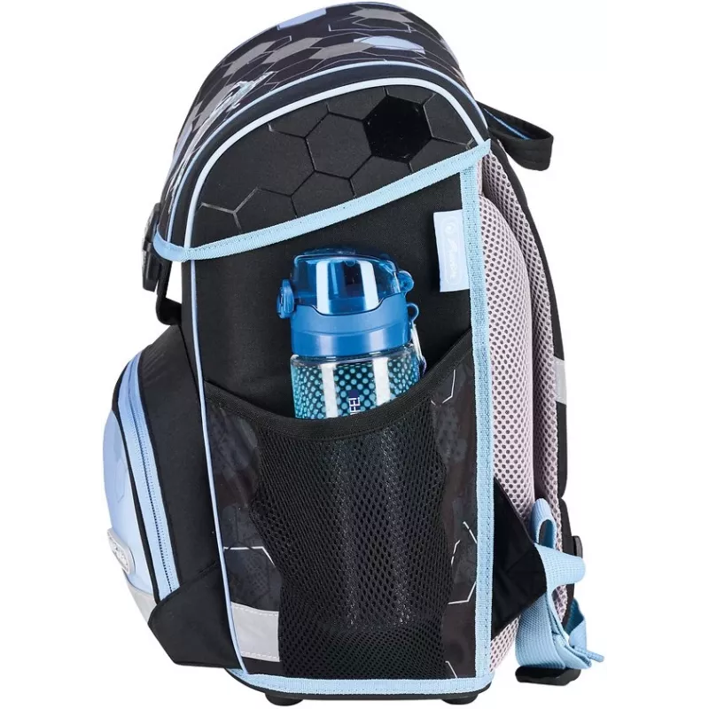 Herlitz Loop Schulrucksack 6-9 Jahre mit Cyber Soccer Robot