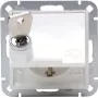 HEINRICH KOPP Schuko-Steckdose mit Klappdeckel, Aufputz, IP44, Grau, 1-fach, 16 A, 250 V, Paris Serie 951529001
