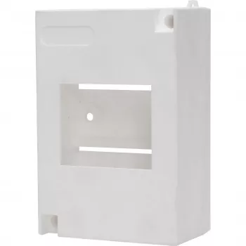 HEINRICH KOPP 347714006 Aufputz-Verteilerkasten, 7 Module, 1 Reihe, IP40, Weiß