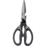 kwb 020721 Haushaltsschere, Edelstahlklingen, 210 mm, Schwarz