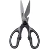 kwb 020721 Haushaltsschere, Edelstahlklingen, 210 mm, Schwarz