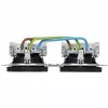 HEINRICH KOPP HK07 KombiQuick 2-fach horizontale Schuko-Steckdose, Anthrazit 133715000