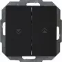 HEINRICH KOPP Paris Schaltaktor, Schwarz Matt, 230 V, 10 A, Kopp Free Control, Unterputzmontage 651550080