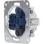 HEINRICH KOPP 507900009 Unterputz-Jalousie-/Rollladen-Tastereinsatz, 250V, 10AX, IP20, Aluminium