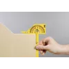 KWB 065800 Kunststoff-Winkelmesser mit Feststellschraube, 0-180°, 200 mm Schenkellänge