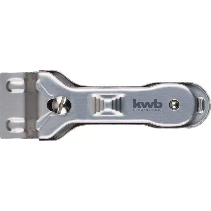 KWB 013810 Flachschaber mit Edelstahlklinge und ergonomischem 2-Komponenten-Griff