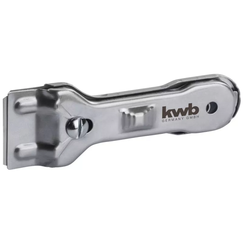 KWB 013810 Flachschaber mit Edelstahlklinge und ergonomischem 2-Komponenten-Griff