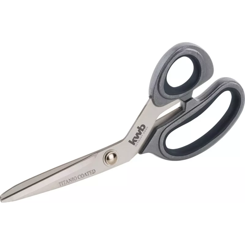 kwb 020921 Universal-Schere 200 mm Edelstahl gezahnte Klinge mit Drahtschneider und Flaschenöffner Rot/Schwarz