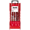 kwb 109154 Steinbohrer-Set, 9-teilig, 4/6/8 mm, Hartmetall-bestückt, DIN 8039
