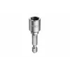 kwb 102710 1/4 inch Antrieb Sechskant-Steckschlüssel-Bit 10 mm Chrom-Vanadium