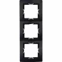 Heinrich Kopp PARIS Abdeckrahmen 3-fach, schwarz matt (308650062)
