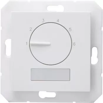 HEINRICH KOPP HK07 Basic elektronischer Raumthermostat, 230V, 50Hz, 0°C bis 40°C, IP20, Reinweiß 296529003