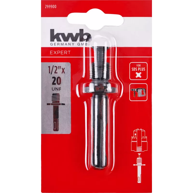 kwb SDS-plus Bohrfutter-Adapter Schaft 299900