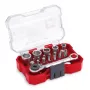 Einhell 21-teiliges 1/4 Zoll Steckschlüssel- und Bit-Set | Chrom-Vanadium | Umschaltknarre | 118683