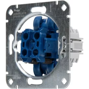 HEINRICH KOPP 508000003 Unterputz-Serientaster-Einsatz, 250V, 10AX, IP20, Aluminium