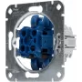 HEINRICH KOPP 508000003 Unterputz-Serientaster-Einsatz, 250V, 10AX, IP20, Aluminium