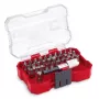 Einhell 32-teiliges Schrauberbit-Set mit Magnetbithalter, S2-Stahl, PH/PZ/Schlitz/Torx/Innensechskant, 1/4 inch Sechskantschaft 118693