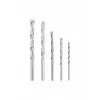 kwb 109140 Hammerbohrer-Set mit Hartmetallspitzen, 5-teilig, 4-10 mm