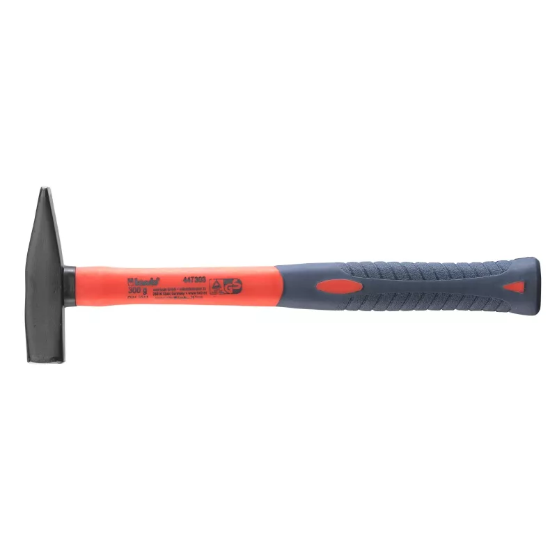 kwb 447303 Schlosserhammer 300 g mit Eschenholzstiel, DIN 1041