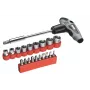 kwb 119390 21-teiliges Bit-Set mit Bithalter-Schraubendreher, S2-Stahl-Bits, 25 mm, 1/4 inch Sechskant