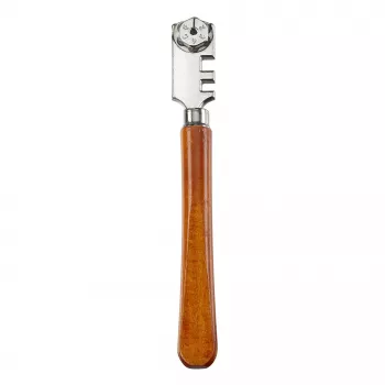 kwb 177100 Hartmetall-Glasschneider mit Holzgriff, 185 mm