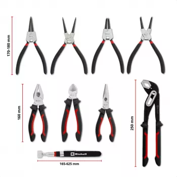 Einhell Werkzeugeinlage Zangenset 9-teilig für E-Case S-F (370522)