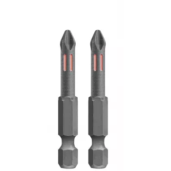 KWB 122053 Phillips PH3 Sechskant-Schrauberbits, 25 mm, 2er-Pack