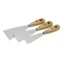 kwb 029997 Spachtelset 4-teilig Edelstahl flexible Klingen 30-100 mm